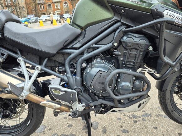 2013 Triumph Tiger Explorer, зелёный, 800000 рублей - вид 15
