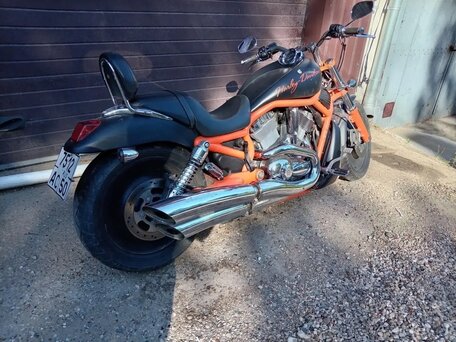 2004 Harley-Davidson V-Rod, оранжевый, 650000 рублей, вид 4