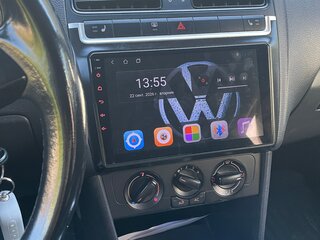 2013 Volkswagen Polo V, чёрный, 860000 рублей, вид 5