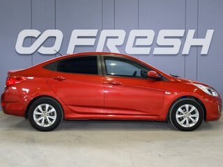 2011 Hyundai Solaris I, красный, 565000 рублей, вид 5