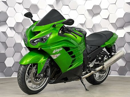 2007 Kawasaki ZZR 1400, зелёный, 725000 рублей, вид 2