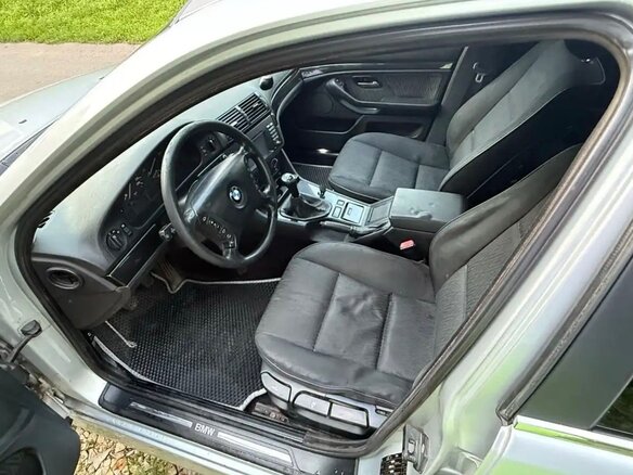 2003 BMW 5 серии 525i IV (E39) Рестайлинг, серебристый - вид 13