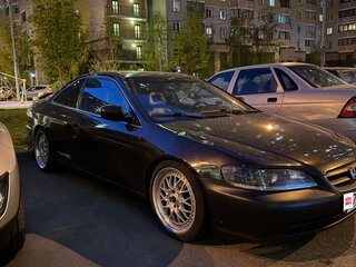2002 Honda Accord VI, чёрный, 440000 рублей, вид 3