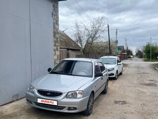 2005 Hyundai Accent ТагАЗ II, серебристый, 329000 рублей, вид 2