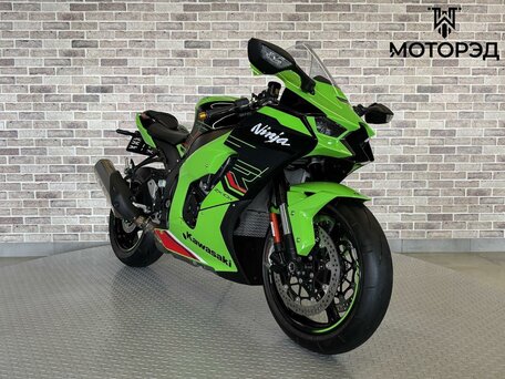 2024 Kawasaki ZX-10R Ninja, зелёный, 1955000 рублей, вид 4
