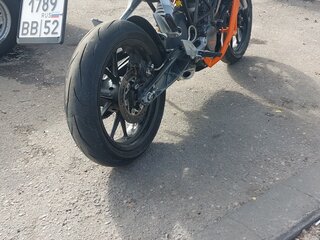 2014 KTM 200 Duke, белый, 210000 рублей, вид 5