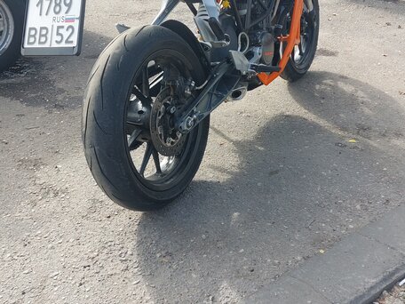 2014 KTM 200 Duke, белый, 210000 рублей, вид 5
