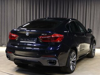 2018 BMW X6 40d II (F16), чёрный, 3649000 рублей, вид 2