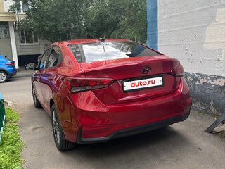 2017 Hyundai Solaris II, красный, 1080000 рублей, вид 4