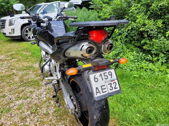 2006 Yamaha FZS600 Fazer, чёрный, 390000 рублей - вид 7