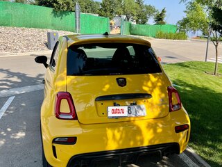 2020 Abarth 595 I Рестайлинг, жёлтый, 2250000 рублей, вид 4