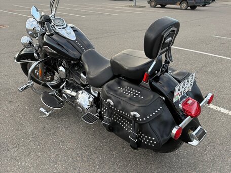 2013 Harley-Davidson Heritage, чёрный, 850000 рублей, вид 5