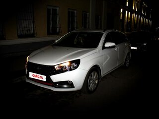 2022 Lada (ВАЗ) Vesta SW I, белый, 1300000 рублей, вид 2
