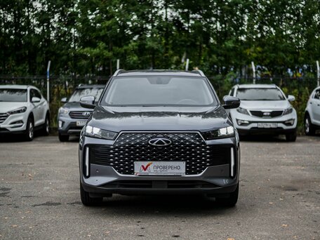 2024 Chery Tiggo 4 I Рестайлинг 2, серый, 1642000 рублей, вид 3