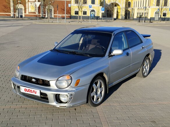 2002 Subaru Impreza II, серебристый, 650000 рублей