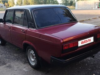 2007 Lada (ВАЗ) 2107, пурпурный, 200000 рублей, вид 4