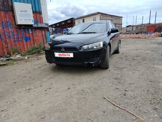 2007 Mitsubishi Lancer X, чёрный, 680000 рублей, вид 2