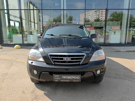 2007 Kia Sorento I Рестайлинг, чёрный, 635000 рублей, вид 2