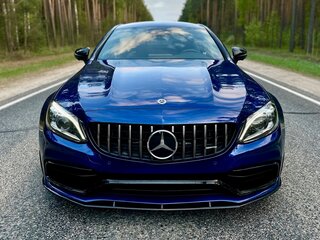 2016 Mercedes-Benz C-Класс AMG 63 AMG IV (W205), синий, 5490000 рублей, вид 5