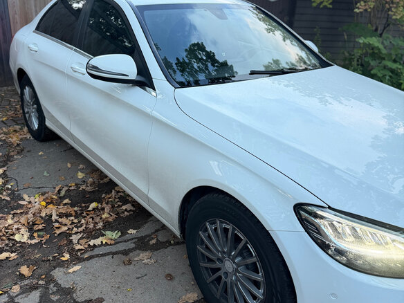 2019 Mercedes-Benz C-Класс 180 IV (W205) Рестайлинг, белый, 2300000 рублей - вид 3