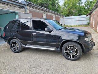 2005 BMW X5 3.0d I (E53) Рестайлинг, чёрный, 1250000 рублей, вид 2
