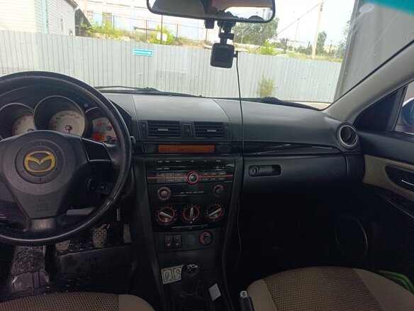 2008 Mazda 3 I (BK) Рестайлинг, красный, 490000 рублей - вид 5