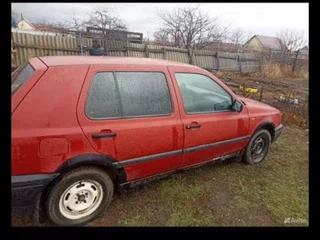 1992 Volkswagen Golf III, красный, 27000 рублей, вид 3