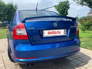2012 Skoda Octavia RS II Рестайлинг, синий, 1100000 рублей, вид 2