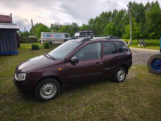 2012 Lada (ВАЗ) Kalina I, красный, 230000 рублей, вид 3
