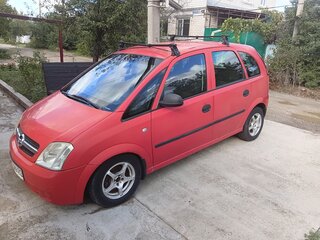 2003 Opel Meriva A, красный, 205000 рублей, вид 4