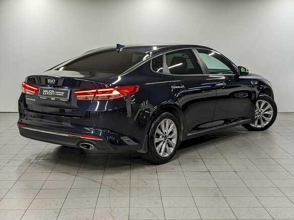 2018 Kia Optima IV, синий, 1440000 рублей - вид 4