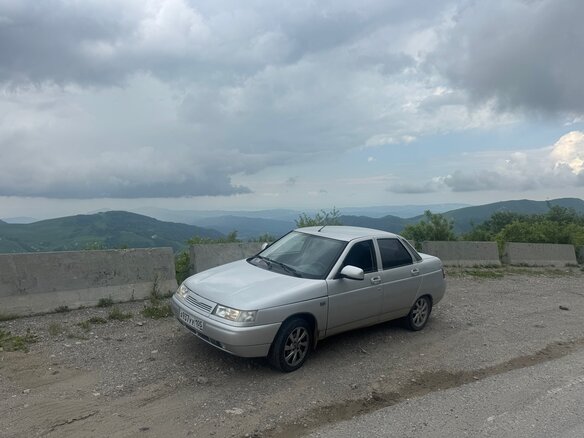 2006 Lada (ВАЗ) 2110, серебристый, 230000 рублей