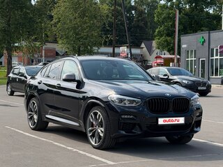 2021 BMW X4 M40i II (G02), синий, 6165000 рублей, вид 2