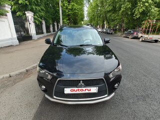 2011 Mitsubishi Outlander II Рестайлинг, чёрный, 925000 рублей, вид 1
