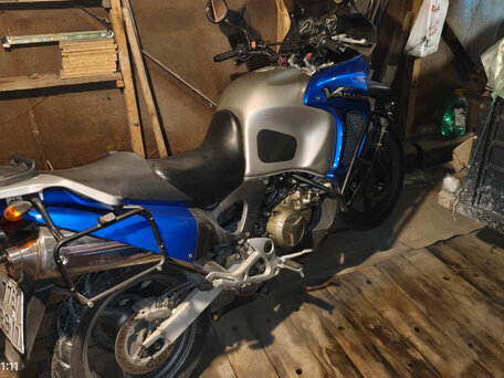 1999 Honda XL1000V Varadero, синий, 375000 рублей, вид 3
