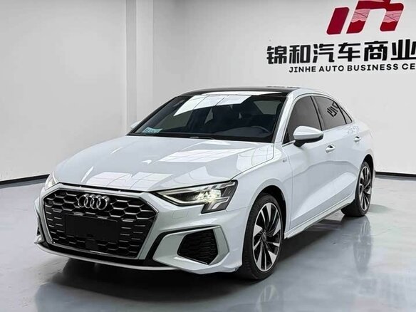 2023 Audi A3 35 TFSI Long IV (8Y), белый, 2150000 рублей