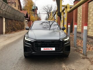 2021 Audi Q8 45 TDI I (4M), серый, 12100000 рублей, вид 1