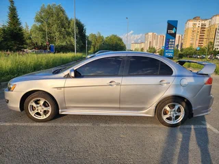 2008 Mitsubishi Lancer X, серебристый, 620000 рублей, вид 4
