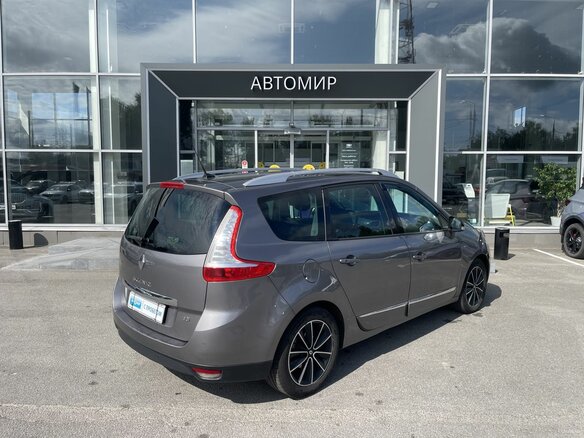 2013 Renault Scenic Grand III Рестайлинг, серый - вид 4