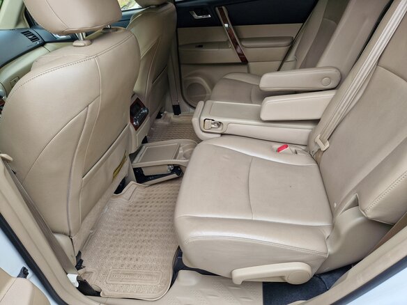 2012 Toyota Highlander II (XU40) Рестайлинг, белый, 2500000 рублей - вид 14