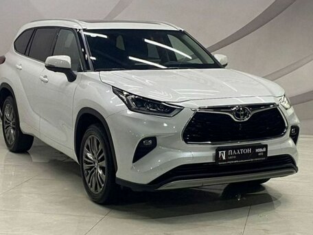 2026 Toyota Highlander IV (XU70), белый, 5250000 рублей, вид 3