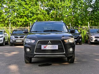 2009 Mitsubishi Outlander II Рестайлинг, чёрный, 705000 рублей, вид 3