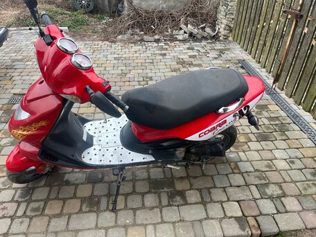 2008 Suzuki AN 125, красный, 35000 рублей, вид 2