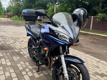 2008 Yamaha FZ6, синий, 350000 рублей, вид 1