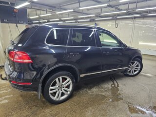 2012 Volkswagen Touareg II, чёрный, 1800000 рублей, вид 4