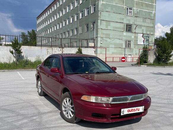 2000 Mitsubishi Galant VIII Рестайлинг, красный, 425000 рублей - вид 1