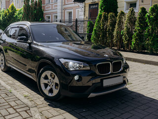 2013 BMW X1 20i I (E84) Рестайлинг, чёрный, 1475000 рублей, вид 4