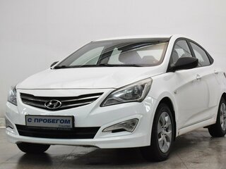 2016 Hyundai Solaris I Рестайлинг, белый, 840000 рублей, вид 1