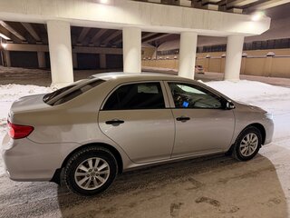 2010 Toyota Corolla X (E140, E150) Рестайлинг, серый, 1100000 рублей, вид 3