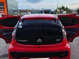 2011 Citroen C1 I Рестайлинг, красный, 305000 рублей, вид 3